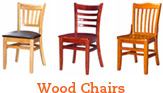 Wood Restaurant Chairs