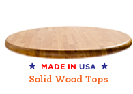 olid Wood Table Tops